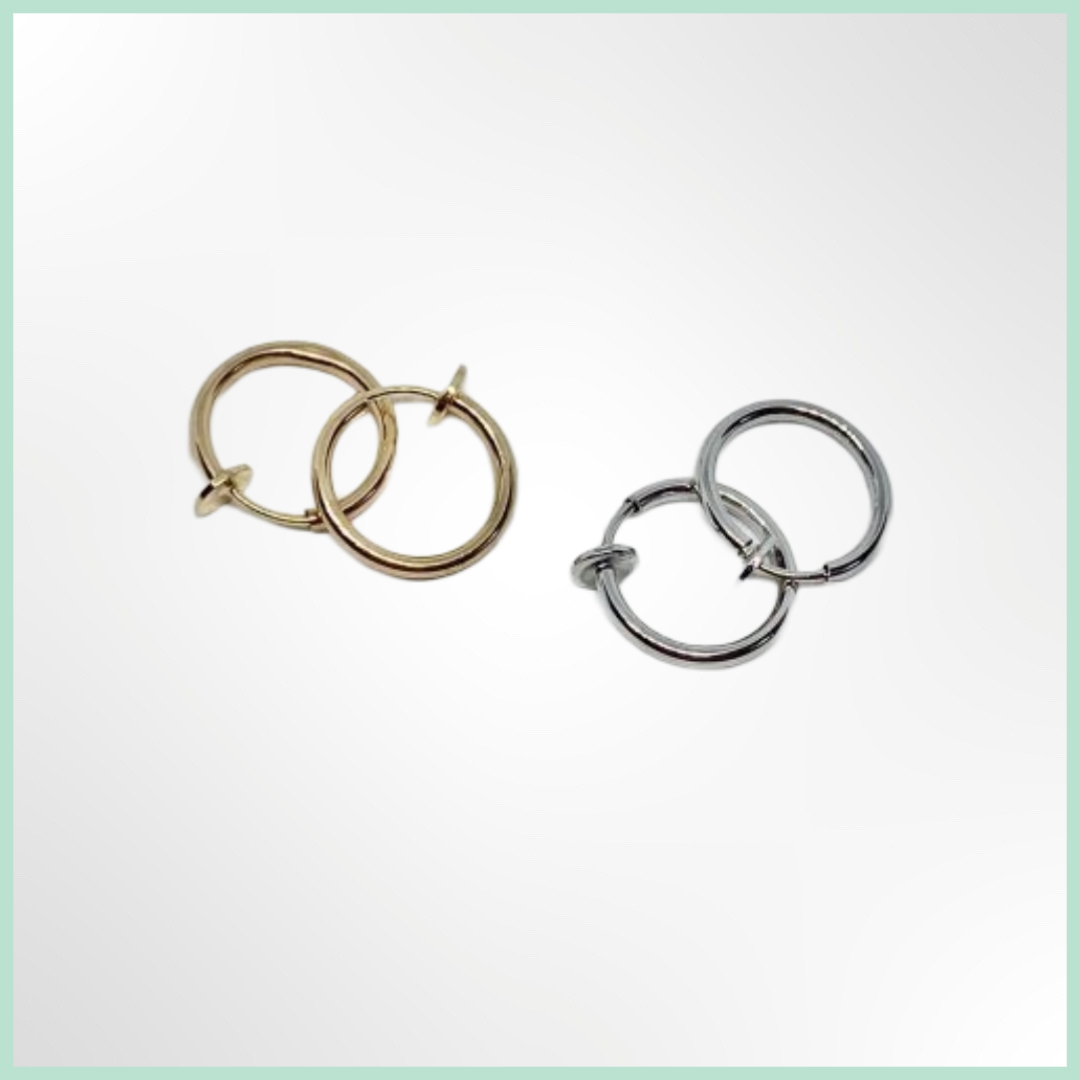 Ring No Hole- Örhänge