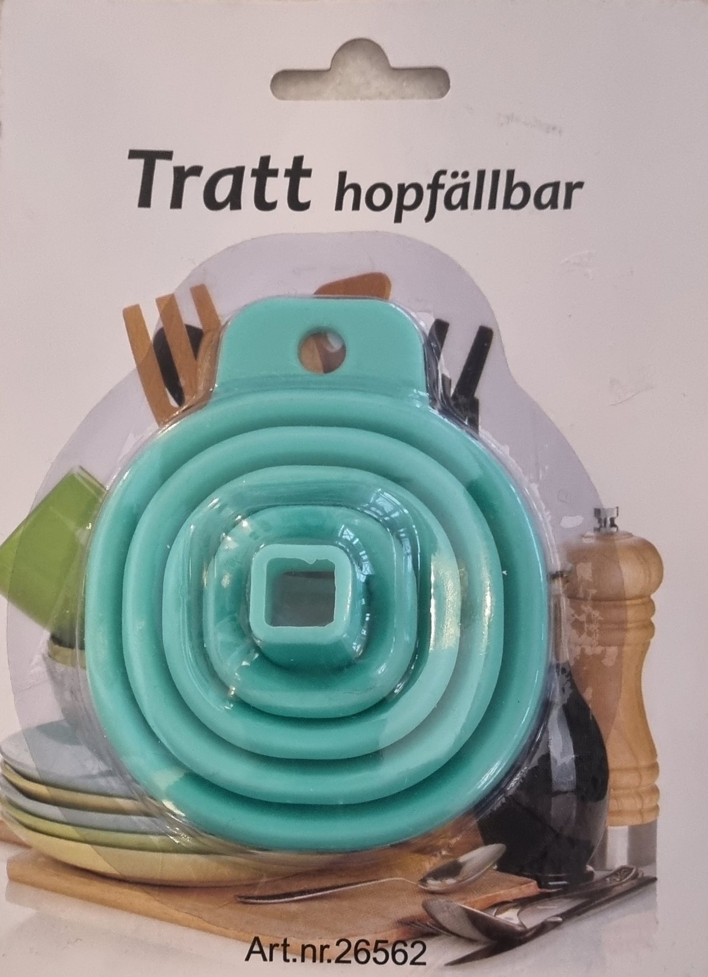 Ihopfällbar tratt