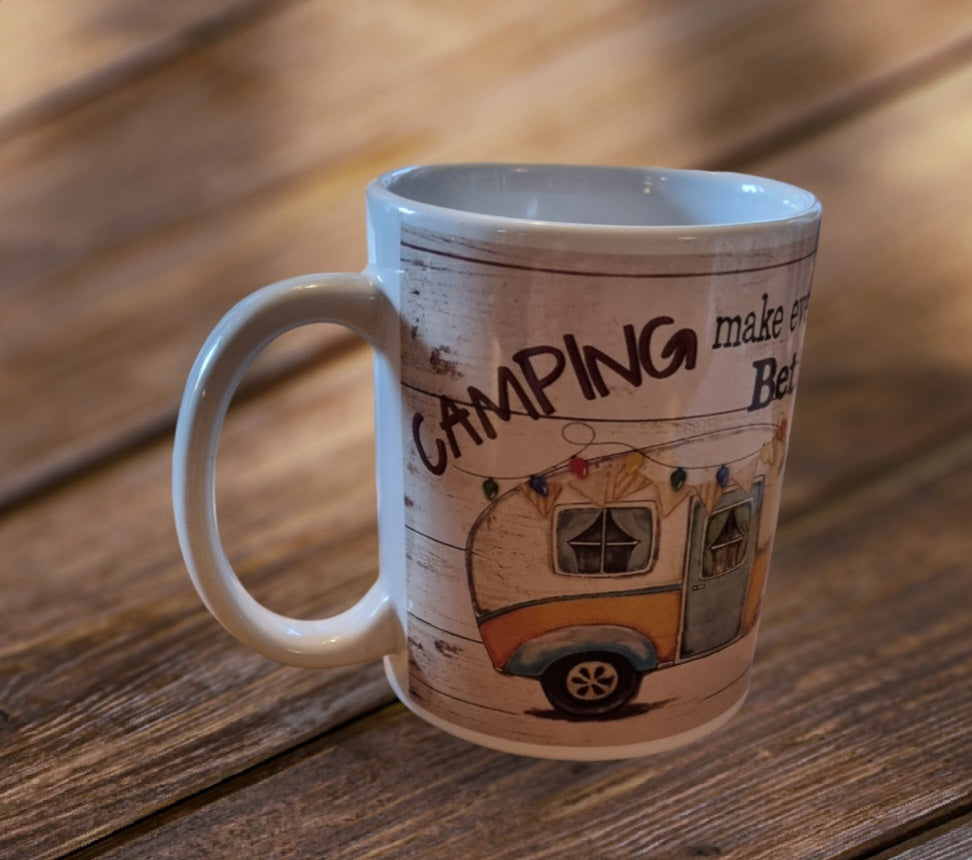 Keramikmugg camping